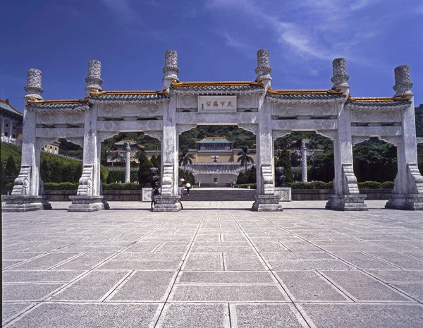 Taipei Sarayı Müzesi Manzarası — Stok fotoğraf