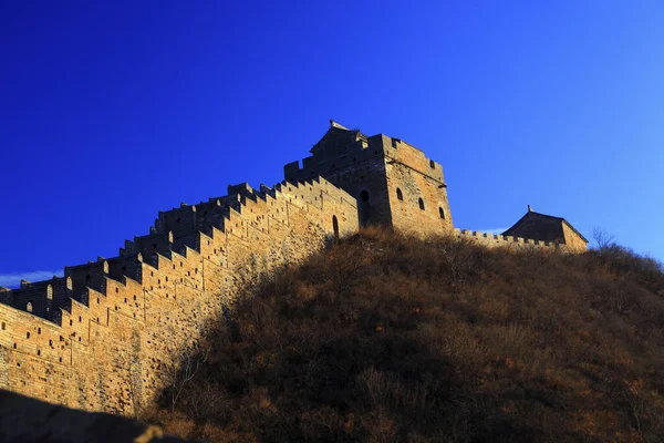 Великая Стена Пекина Миюнь Цзиньшань Лин — стоковое фото