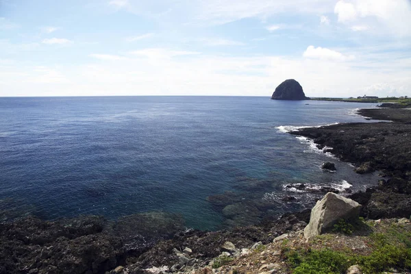 Ilha Orquídea Taitung Costa Rochedo Mantou — Fotografia de Stock