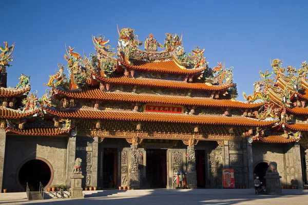 Templo Tainan Luermen Tianhou — Fotografia de Stock