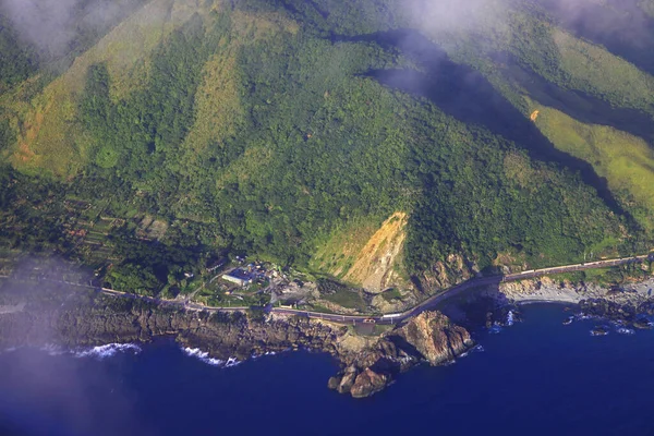 Taitung Lanyu Island Luchtfoto — Stockfoto
