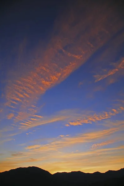 Fu Shou Mountain Farm morning light colorful clouds Taiwan