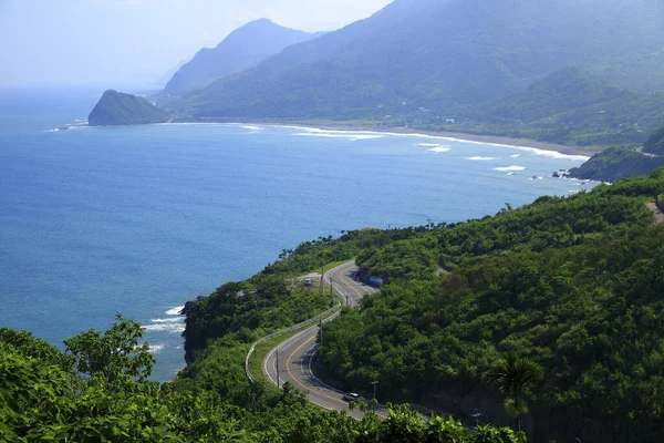 Tchaj Wan Hualien Fengbin Baqi Pobřeží — Stock fotografie