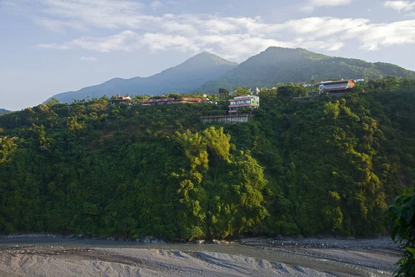 Tayvan Pingtung Sandimen Ailiao Creek Manzarası — Stok fotoğraf