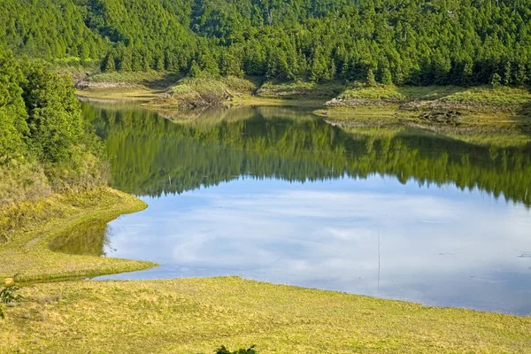 宜兰泰平山翠峰湖台湾 — 图库照片