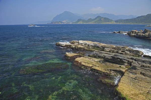 Taiwan Keelung Cidade Badouzi Coast — Fotografia de Stock