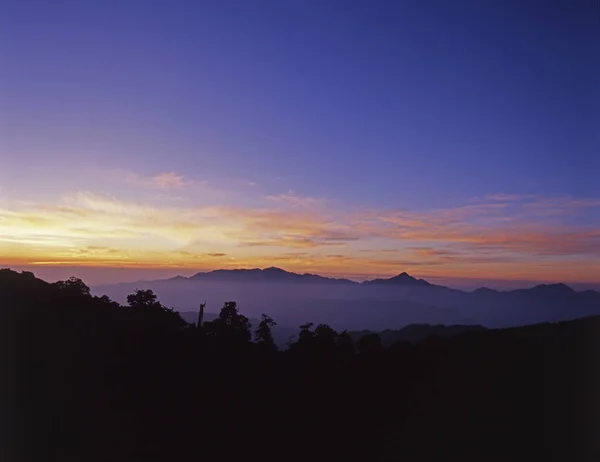 Горный Восход Наньху Тайвань — стоковое фото