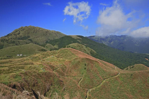 Yangming Mountain Qingtiangang Grassland Taiwan — Fotografia de Stock