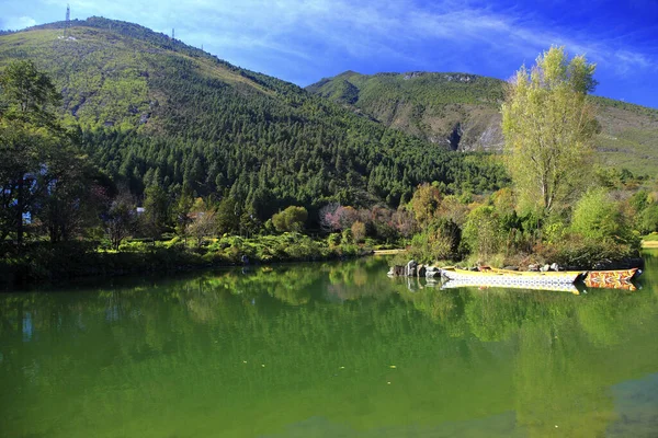 Yunnan Dali Zhoucheng Fjäril Våren Bihu — Stockfoto