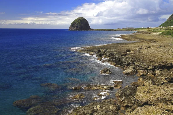 Isla Orquídea Taitung Mantou Rock Coast — Foto de Stock