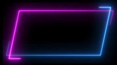 parlayan neon ışık efekti arkaplanı