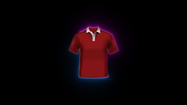 Elbise modelleme ışık efekti yeşil ekran arkaplanı