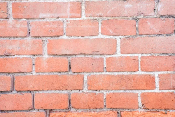 Beautiful wall of red bricks as a background