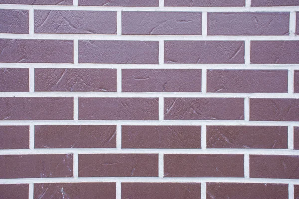 Piękna Nowa Ściana Cegły Jako Tło — Zdjęcie stockowe