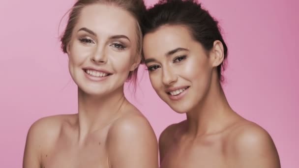 Skin care concept video — Stock Video