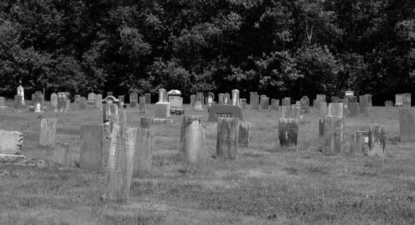 Pigeon Hill Quebec Canada 2020 Cimitero Metodista Saint Armand Rue — Foto Stock