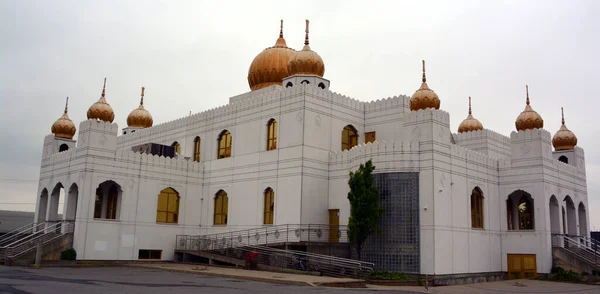 Montreal Quebec Canada 2020 Templo Sikh Gurdwara Guru Nanak Darbar — Fotografia de Stock