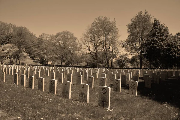 Cuebec Canada 2020 노틀담 Notre Des Neiges Cemetery 그레이스 묘지이다 — 스톡 사진