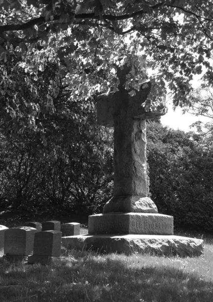 Montreal Quebec Canada 2020 Notre Dame Des Neiges Cemetery Cote — kuvapankkivalokuva