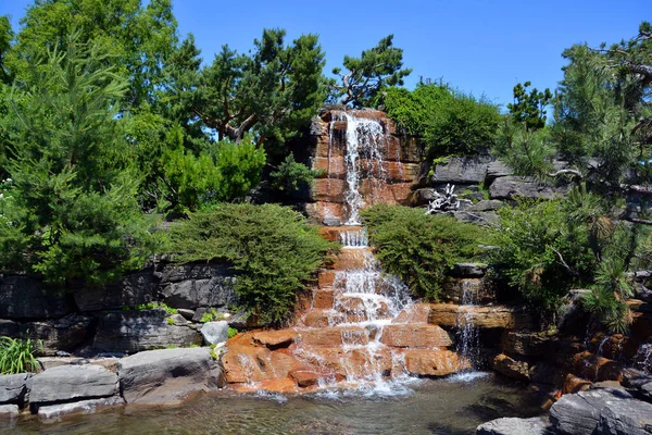 Yaz Alp Bahçesi Montreal Quebec Kanada — Stok fotoğraf