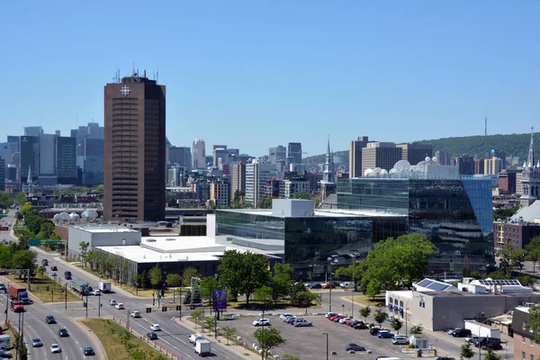 Montreal Canada 2020 Downtown Montreal Quartiere Centrale Degli Affari Montreal — Foto Stock