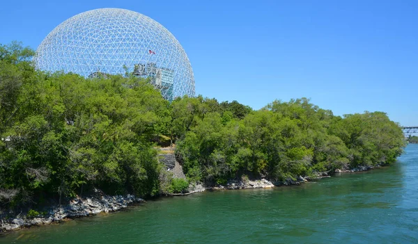 Montreal Canada 2020 Biosfera Museo Montreal Dedicato All Ambiente Situato — Foto Stock