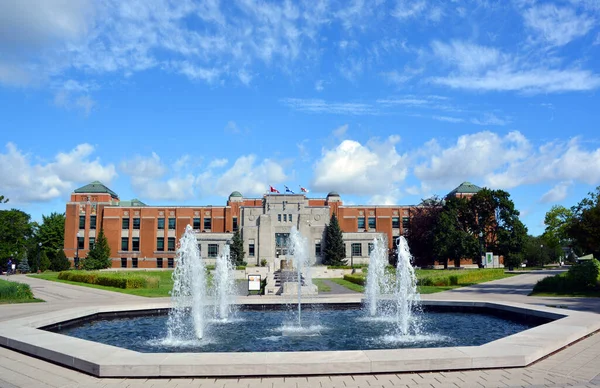 Montreal Canada 2020 Montreal Botanical Garden Main Building Considered One — Stock Photo, Image