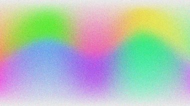 Retro gradyan arka plan gürültü dokusu etkisi yaz poster tasarımı pürüzsüz renkler soyut dalga deseni.