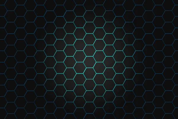 Абстрактный фон с шестиугольниками. Hi-tech digital tech co — стоковое фото