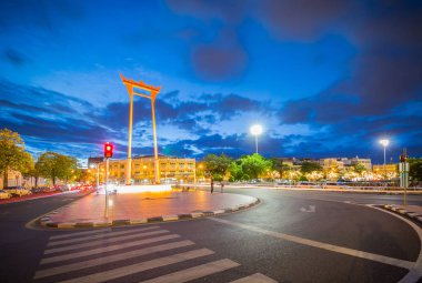 Bangkok Tayland - 04 Eylül 2016: Dev Salıncak (Tay: Sao