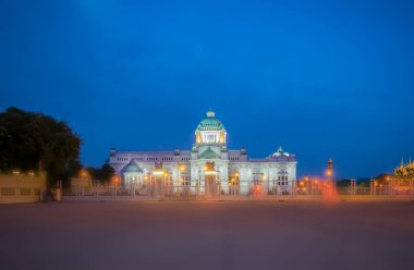Ananta Samakhom Throne Hall (Bangkok Beyaz saray) Dusit Palace Bangkok Tayland dönüm noktası