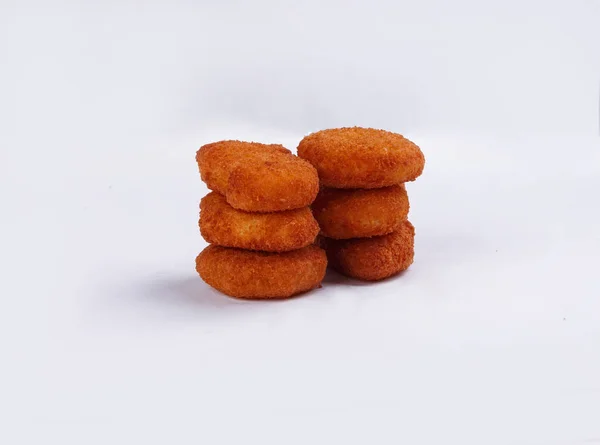 Nuggets na białym tle — Zdjęcie stockowe