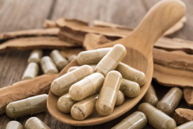 Lingzhi mantarı, Bitki kapsülü