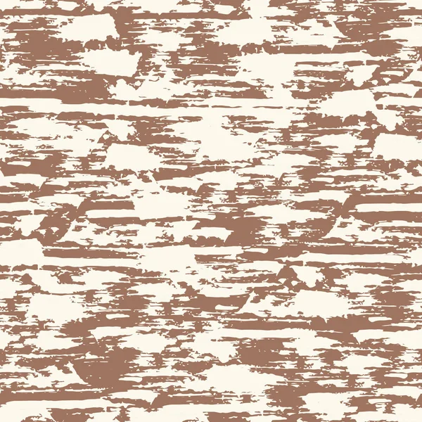 Motif Sans Couture Avec Surface Décortiquée Texture Fond Couleurs Marron — Image vectorielle