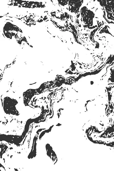 Marbrure, ebru, suminagashi. Carte avec texture, l'effet de l'encre sur l'eau. Contexte abstrait. Conception de cartes. Illustration vectorielle . — Image vectorielle