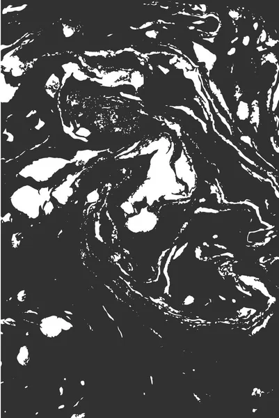 Marmering, ebru, suminagashi. Kaart met textuur, het effect van de inkt op het water. Abstracte achtergrond. Ontwerp van kaarten. Vectorillustratie. — Stockvector