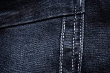 Siyah kot pantolon yakın plan