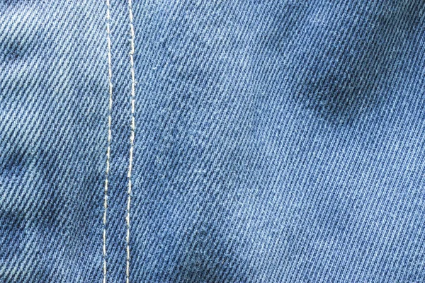 Material Calça Azul Com Costura Bolso Textura Fundo Tecido — Fotografia de Stock