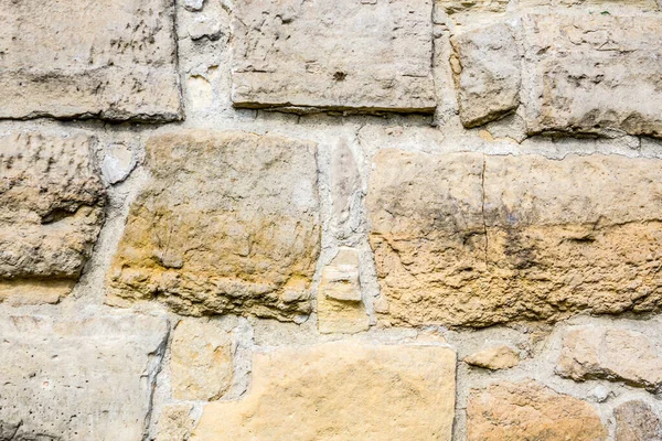 Фон Серой Каменной Стены Камнями — стоковое фото