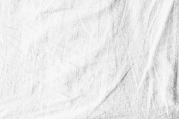 Fehér Háttér Gyűrött Lemez Textúra — Stock Fotó