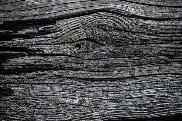 Textura Detallada Una Madera Envejecida Oscura Naturaleza Fondo Idea — Foto de Stock