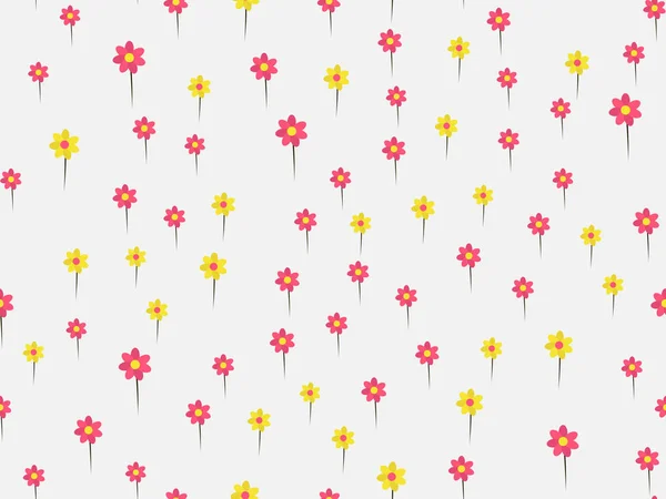 basit çiçek ile Seamless Modeli