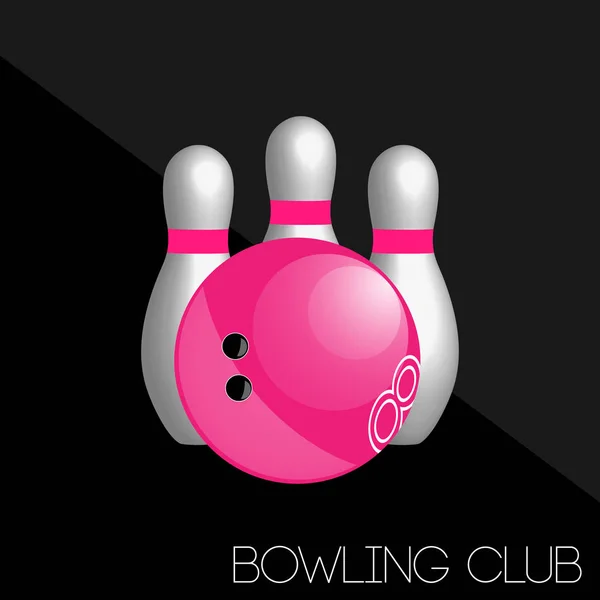 Bowling ball. game Sport game. Bowling concept