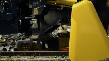 Traktör detayını kaldırma vinç