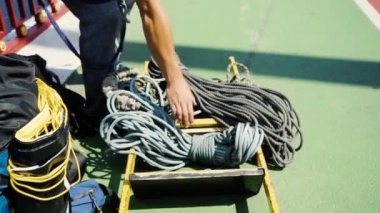 Bungee atlama için hazırlık