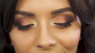 Genç Sevimli kız güzel yüzü