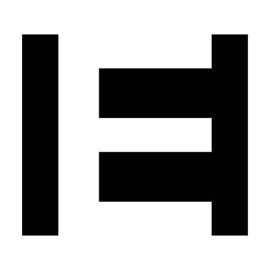 Basit zarif logo harfi e, vektör Premium ticari logo harfi e, grafiksel alfabetik simge şirket kimliği