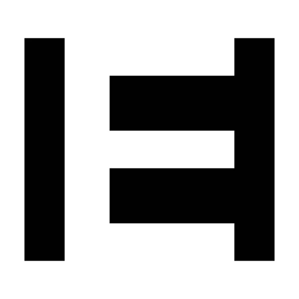 Простий елегантний логотип літери e, вектор Преміум бізнес логотип літери e, графічний абетковий символ бізнес фірмовий стиль — стоковий вектор