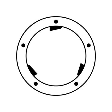 Fotoğraf ekipmanları için kamera süngüsü dairesel mekanik arayüzü bağlar