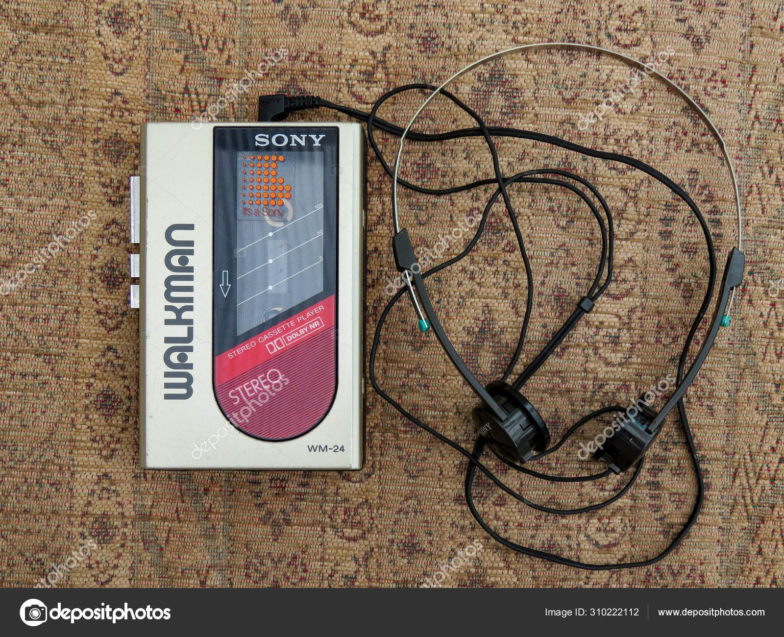 Sony Walkman portable personal audio cassette player. Model WM-24. – Stock  Editorial Photo © Caymia #310222112